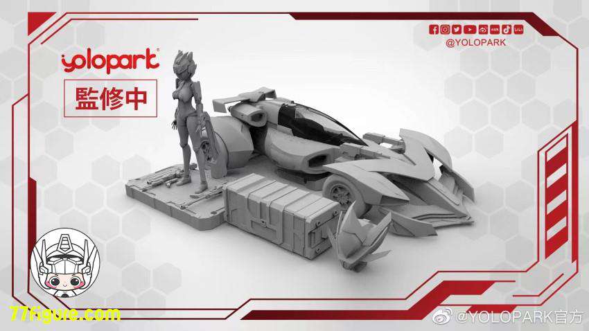 【先行販売】YOLOPARK 「煌霊戦術小隊」 レーサー・ジュリエット プラモデル