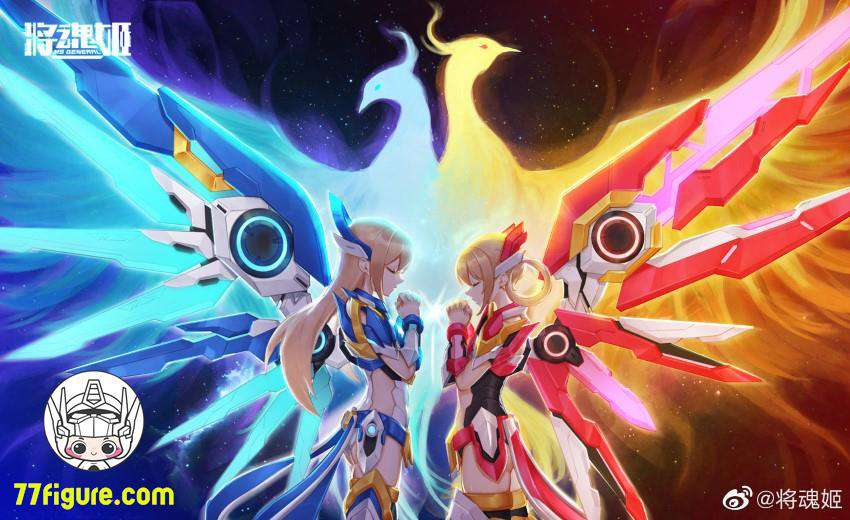 【品切れ】将魂姫 MS General 1/10 MG-10 大喬&小喬・比翼の鳥 プラモデル