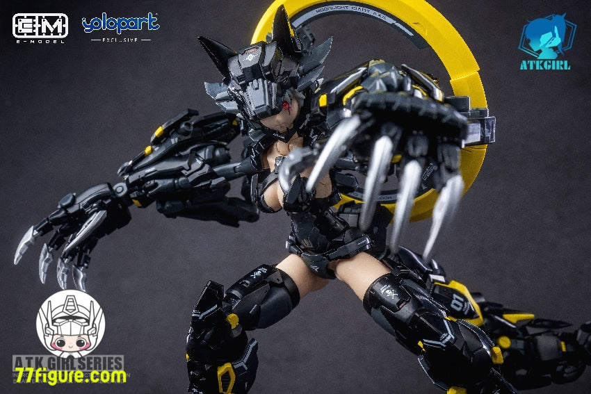 【品切れ】YoloPark 1/12 「A.T.K.GIRL」 フェンリル ステルス版 プラモデル
