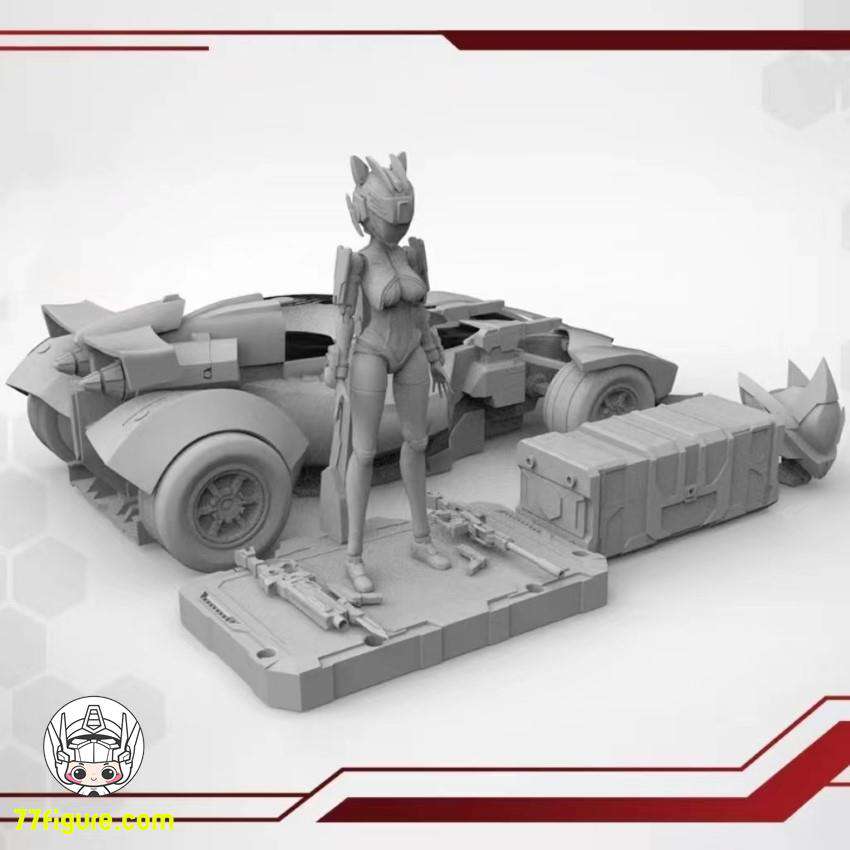【先行販売】YOLOPARK 「煌霊戦術小隊」 レーサー・ジュリエット プラモデル