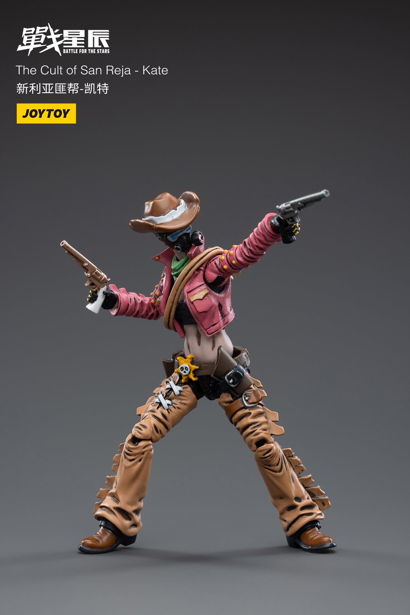 【品切れ】ジョイトイ JoyToy Source 暗源 1/18 戦星辰 サンレジャのならず者 ケイト 塗装済み可動フィギュア