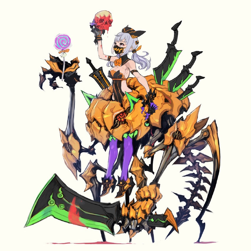 【品切れ】蝸之殻スタジオ スネイルシェルスタジオ 南瓜姫 パンプキンプリンセス 塗装済み可動フィギュア