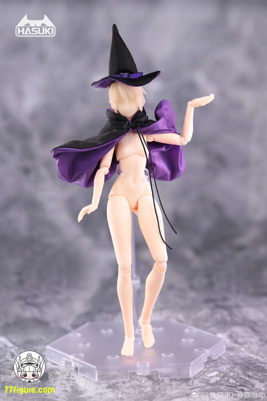 【品切れ】HASUKI 1/12 ウィザードハット&ウィザードマント フィギュア用衣装