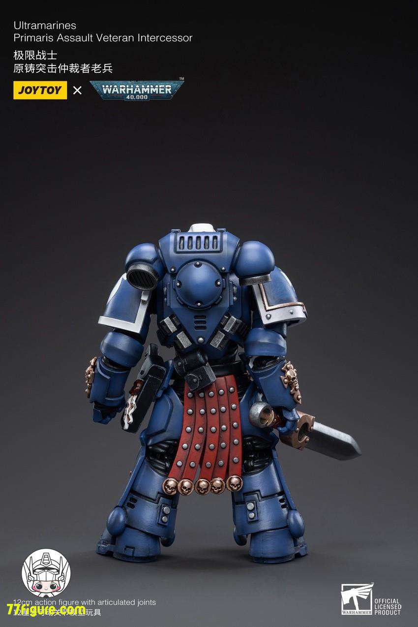 【品切れ】ジョイトイ JoyToy Source 暗源 1/18 ウォーハンマー40K Warhammer40K 極限戦士原鋳突撃仲裁者ベテラン 塗装済み可動フィギュア