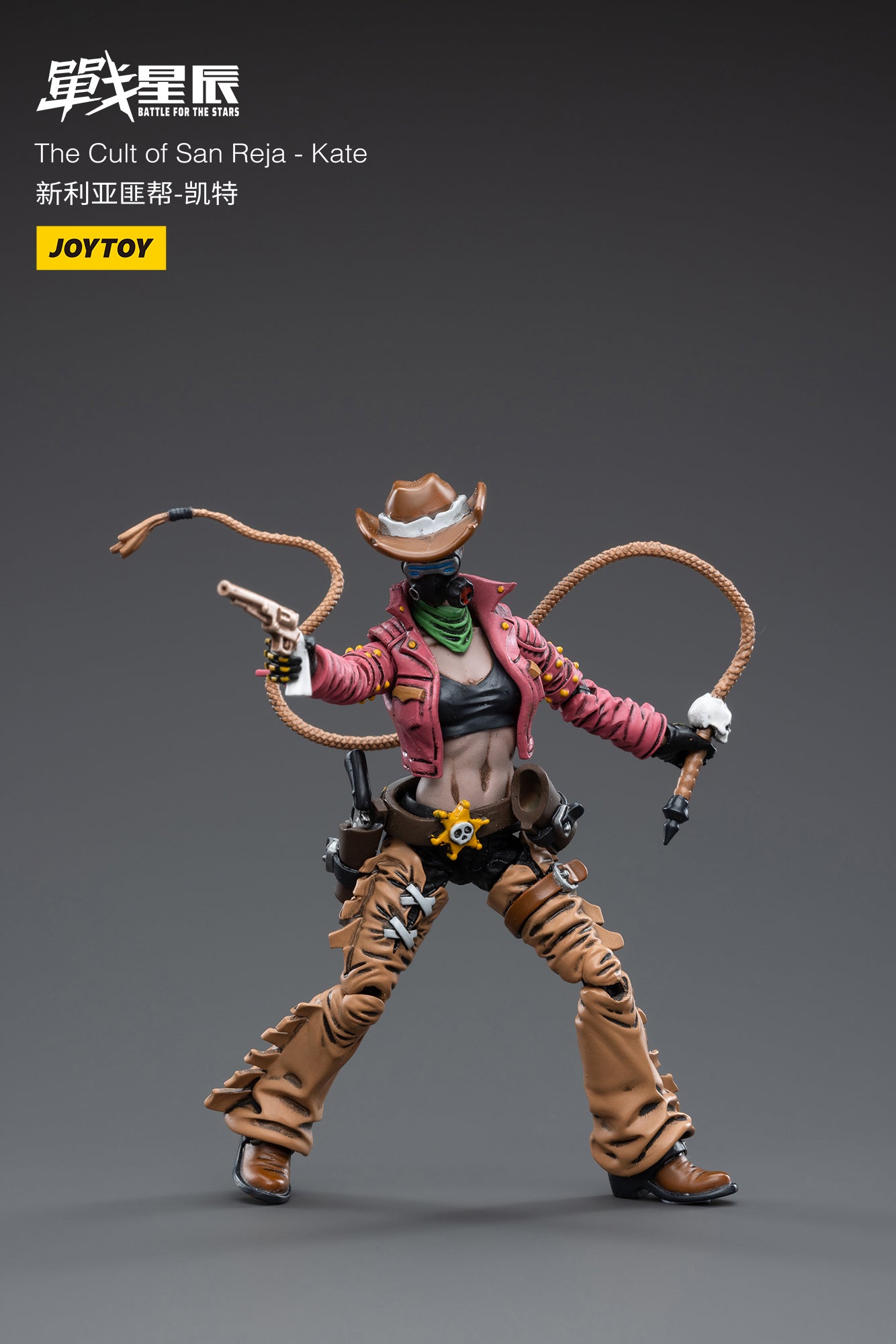 【品切れ】ジョイトイ JoyToy Source 暗源 1/18 戦星辰 サンレジャのならず者 ケイト 塗装済み可動フィギュア