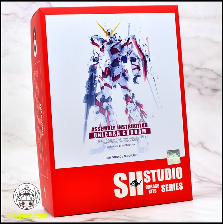 【品切れ】SH Studio 1/100 MG RX-0 ユニコーンガンダム用 アップグレード ガレージキット