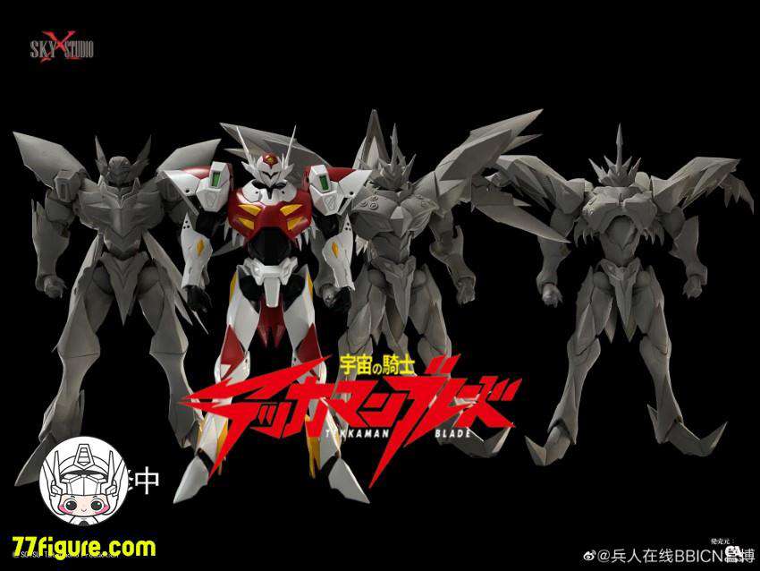 【先行販売】Sky X Studio 宇宙の騎士テッカマンブレード ブラスターテッカマンエビル 塗装済み可動フィギュア