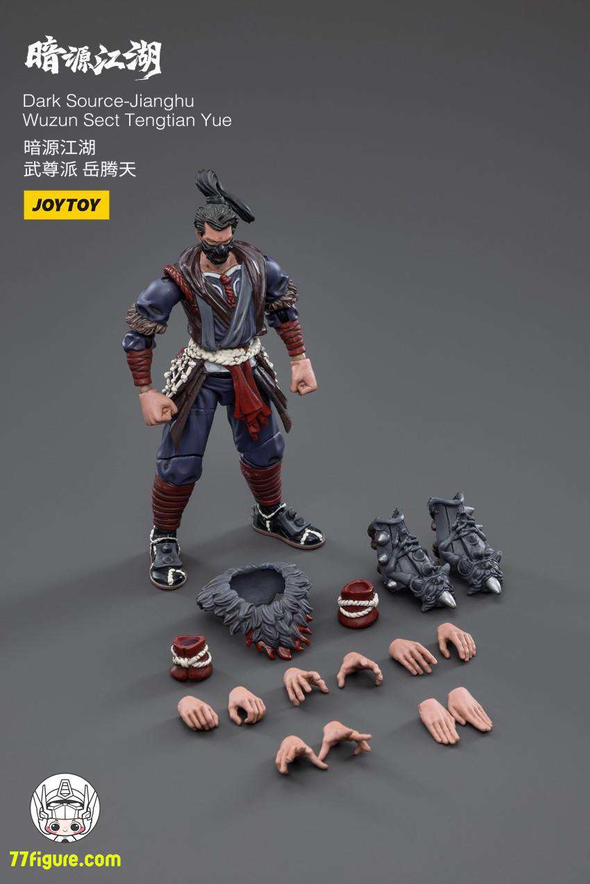 ジョイトイ JoyToy Source 1/18 「暗源江湖」武尊派・岳騰天 塗装済み可動フィギュア