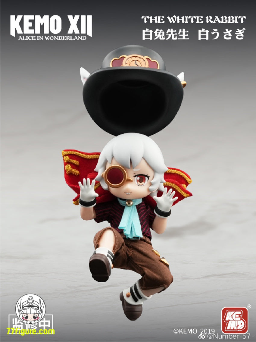 【先行販売】Kemo XII Doll KM004 不思議の国のアリス シリーズ 白ウサギ 塗装済み可動フィギュア