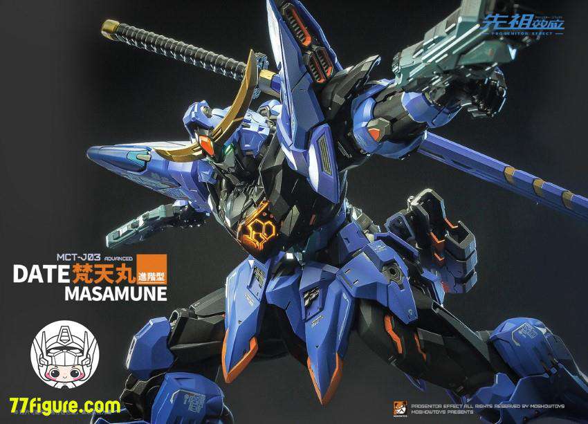 【品切れ】Moshow 模寿 1/72『先祖効応』 MCT-J03 梵天丸 塗装済み可動フィギュア