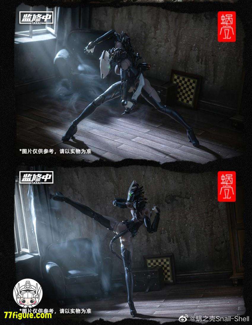 【品切れ】蝸之殻スタジオ スネイルシェルスタジオ G.Nプロジェクト Assassin アサシン 塗装済み可動フィギュア