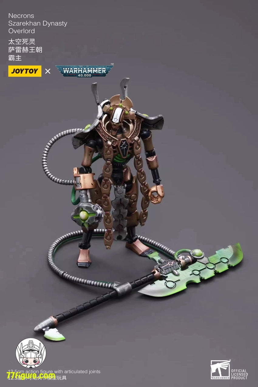 【品切れ】ジョイトイ JoyToy Source 1/18『ウォーハンマー40K』ネクロン スザーレカン王朝 オーバーロード 塗装済み可動フィギュア