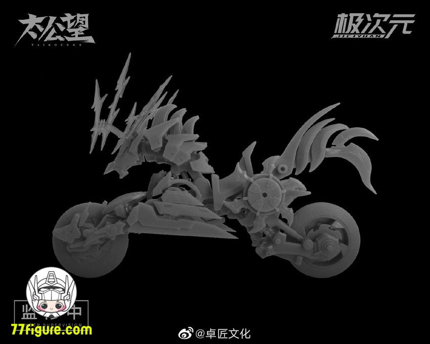 【品切れ】将魂姫 MS General 1/12 「太公望」 黒麒×雷神将 プラモデル
