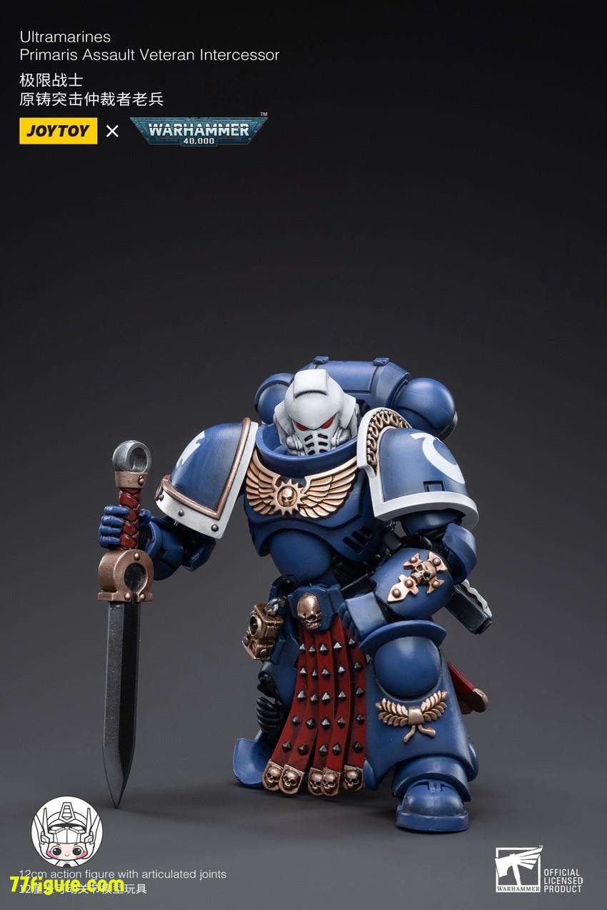 【品切れ】ジョイトイ JoyToy Source 暗源 1/18 ウォーハンマー40K Warhammer40K 極限戦士原鋳突撃仲裁者ベテラン 塗装済み可動フィギュア