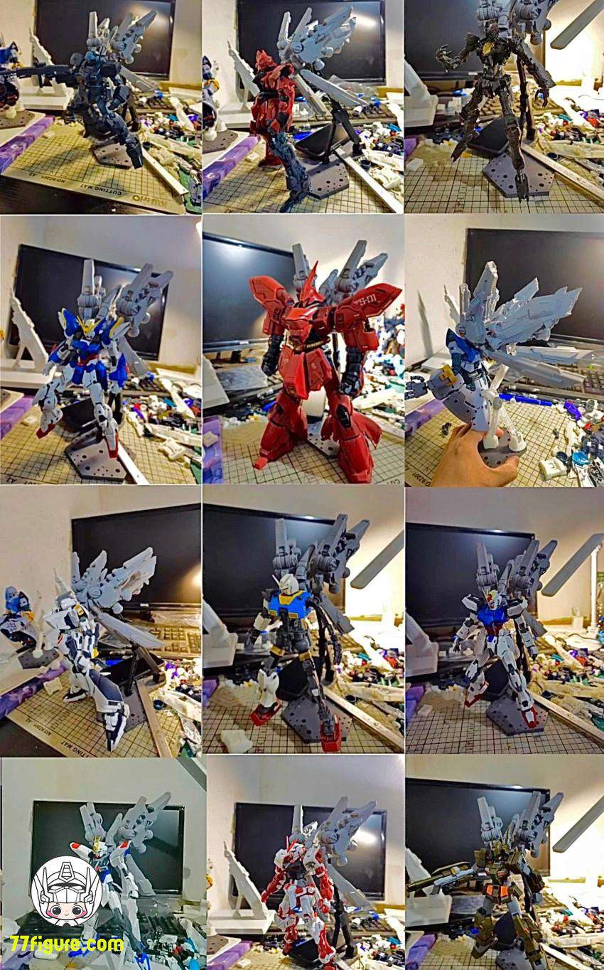 【品切れ】核能模型 MGガンダム通用バックパック(ブルー) プラモデル