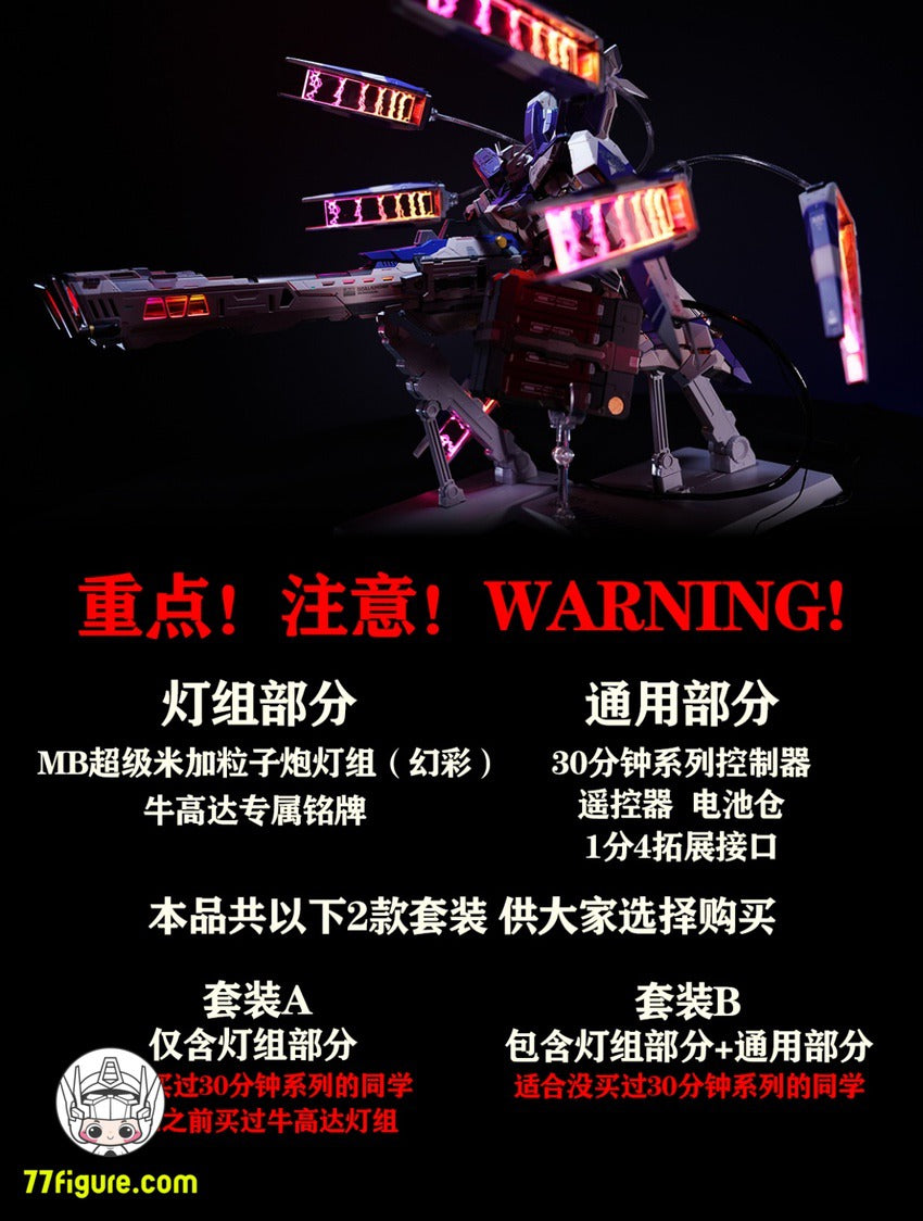 【品切れ】Kosmos 30MINシリーズ 1/100 RX-93-ν2 Hi-vガンダム用RGB LEDユニット