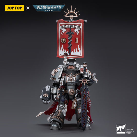 【品切れ】ジョイトイ JoyToy Source 暗源 1/18 ウォーハンマー40K Warhammer40K グレイナイト カステランクロウ 塗装済み可動フィギュア
