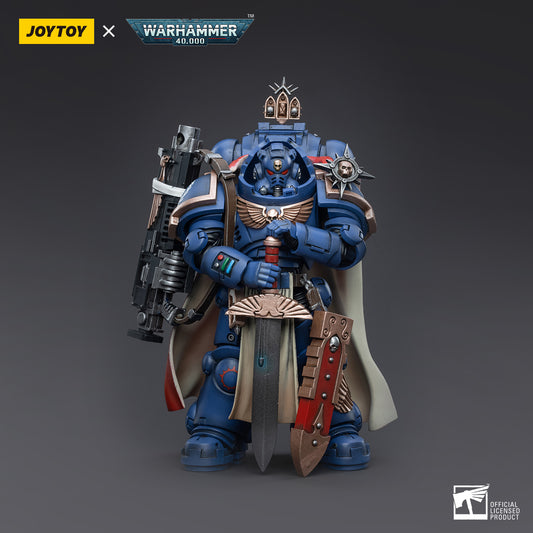 【品切れ】ジョイトイ JoyToy Source 暗源 1/18 ウォーハンマー40K Warhammer40K 極限戦士連長 マスターレベルヘビーボルター付き 塗装済み可動フィギュア