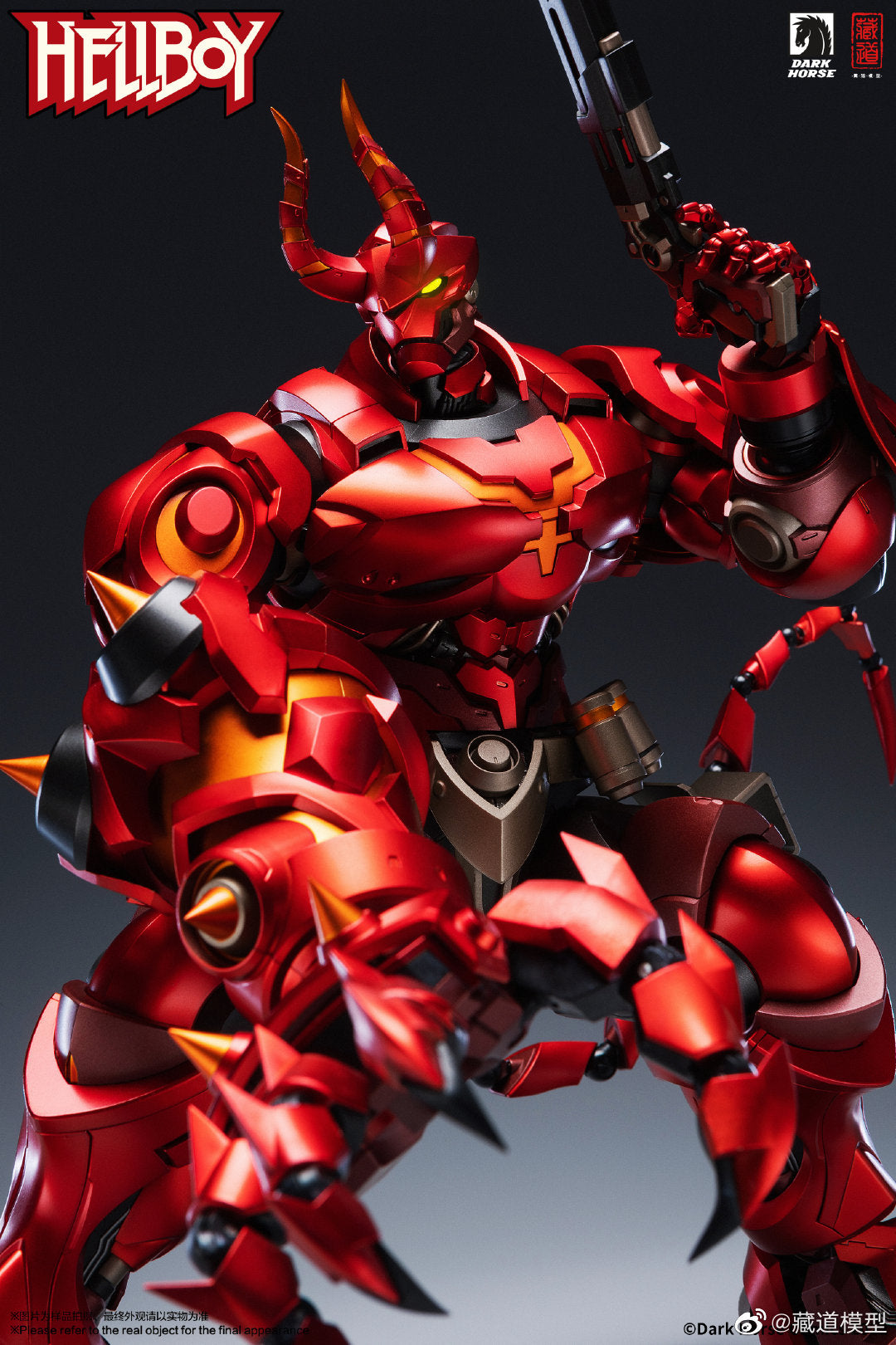 【品切れ】蔵道モデル CangDao Model × ダークホースコミックス Dark Horse Comics ヘルボーイ Hellboy 塗装済み可動フィギュア