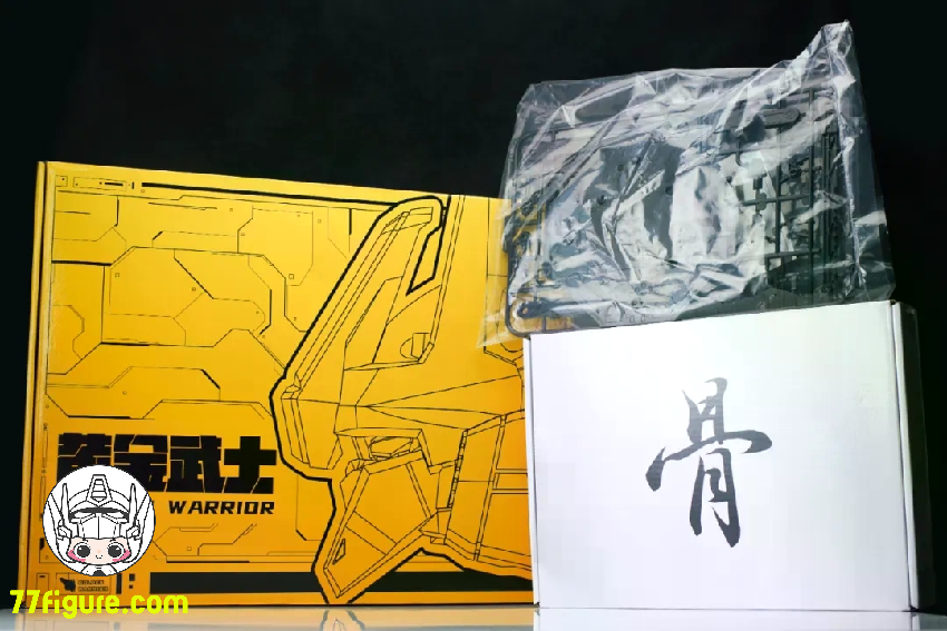 【開封レビュー】神馬模型 1/100 黄金の武士 合金フレーム＋組み立て式プラモデル c/o 模魂志