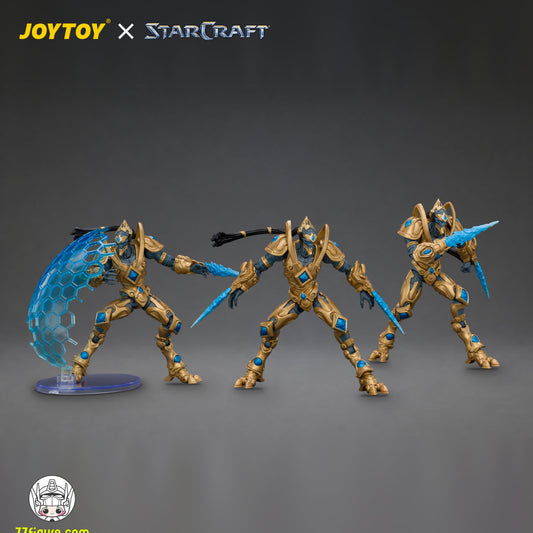 【予約商品】ジョイトイ JoyToy 1/25 スタークラフト プロトス・ゼロット セット 塗装済み可動フィギュア