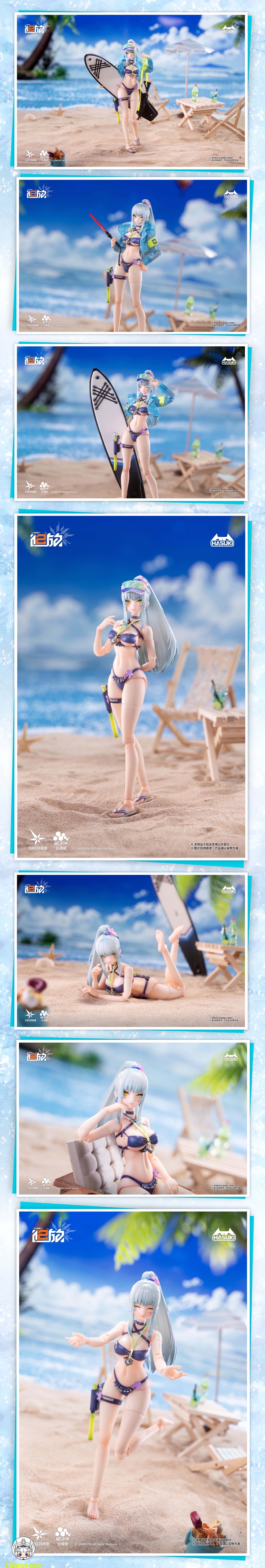 HASUKI 1/12 PA013 ポケットアートシリーズ 『ドールズフロントライン2：エクシリウム』 クルカイ 通常版 塗装済み可動フィギュア