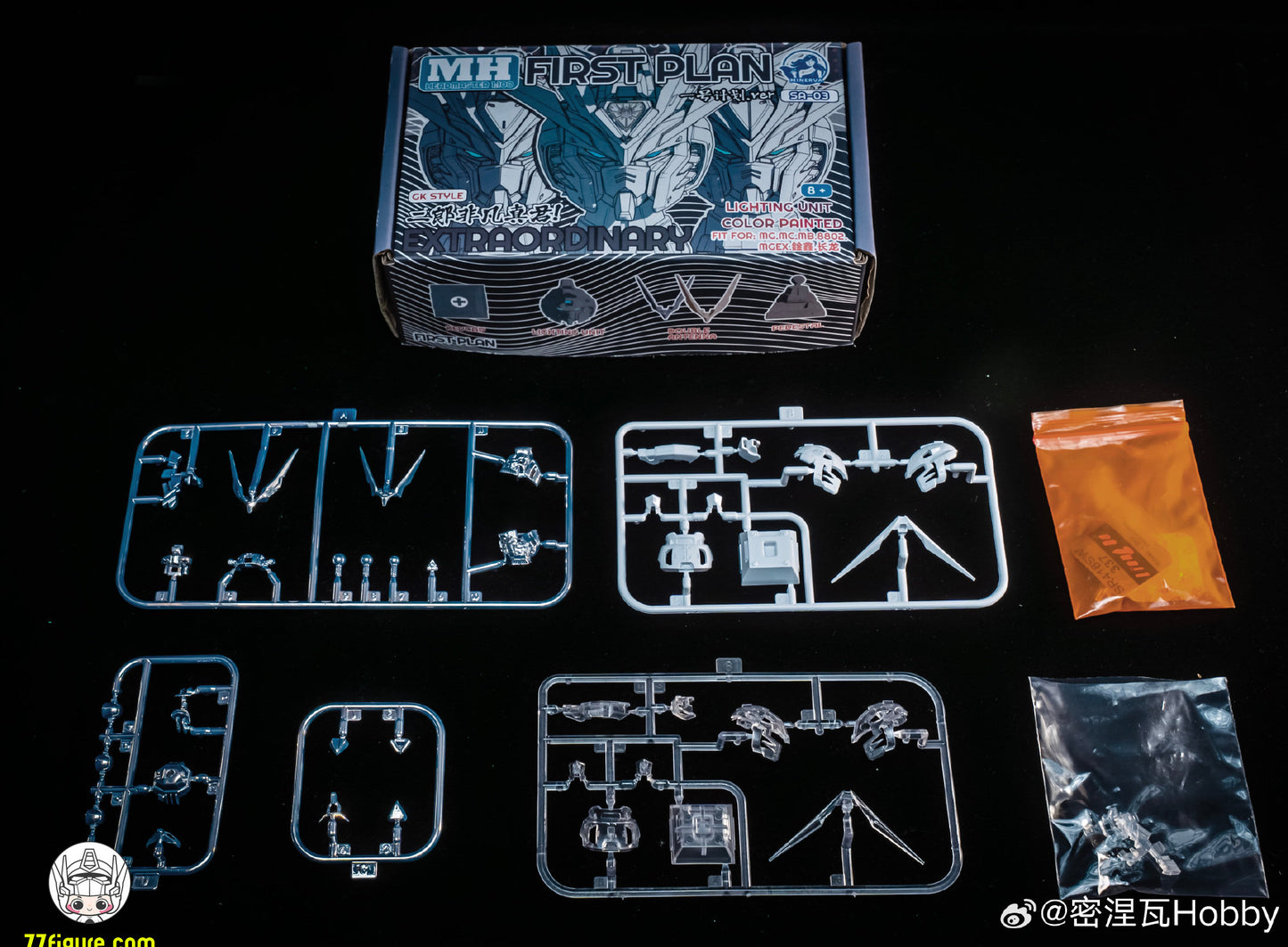 Minerva Hobby 1/100 機械神話 ストライクフリーダムガンダム GKヘッドキット 暮光白Ver. プラモデル