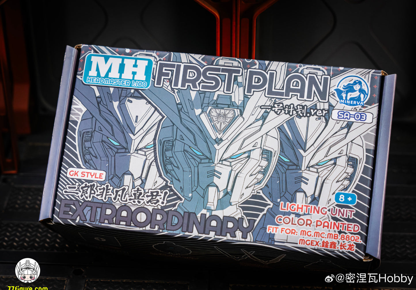 Minerva Hobby 1/100 機械神話 ストライクフリーダムガンダム GKヘッドキット 暮光白Ver. プラモデル