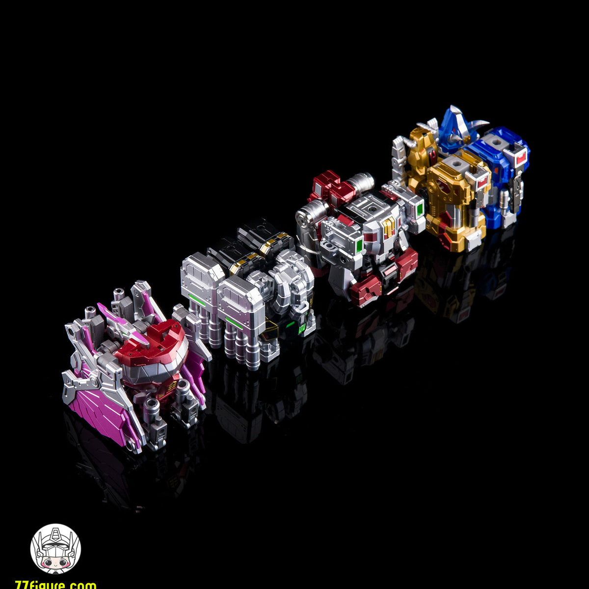 【予約商品】Lucky Cat Micro Cosmos MC-03C マイティ・モーフィン・パワーレンジャー ビーストロード・メガゾード メタリックVer. 塗装済み可動フィギュア