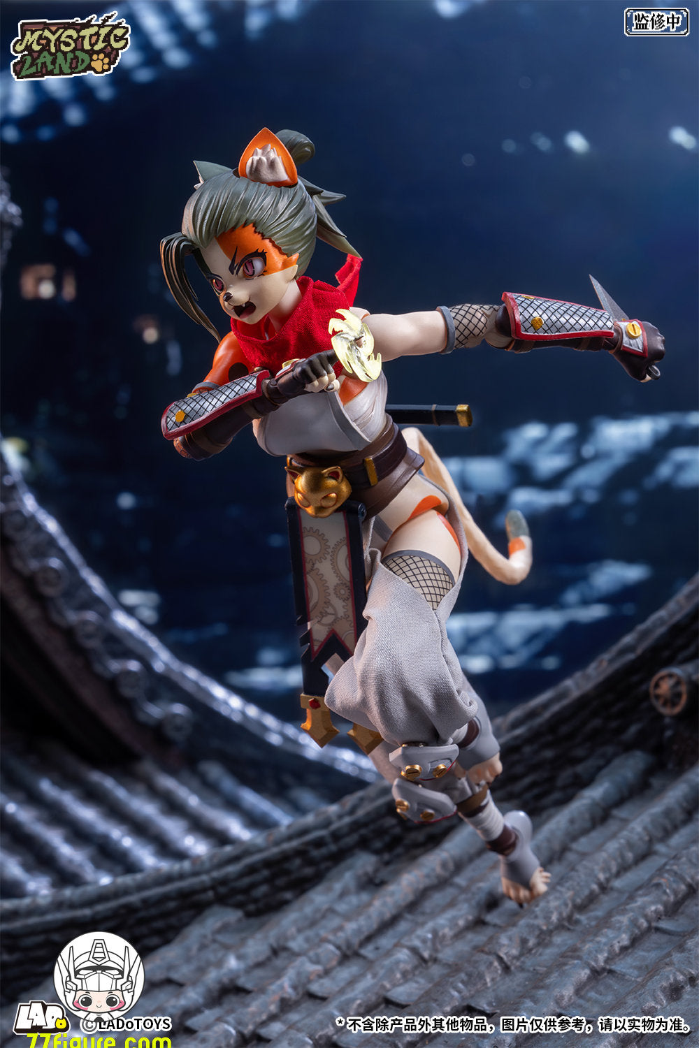 【予約商品】LADoTOYS 1/12 魔法大陸 トニア ティグリス ニンジャ Ver. 塗装済み可動フィギュア