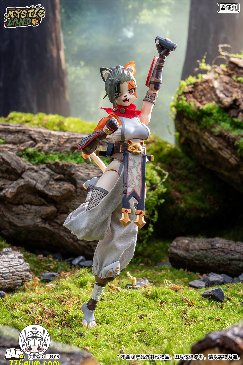 【予約商品】LADoTOYS 1/12 魔法大陸 トニア ティグリス ニンジャ Ver. 塗装済み可動フィギュア
