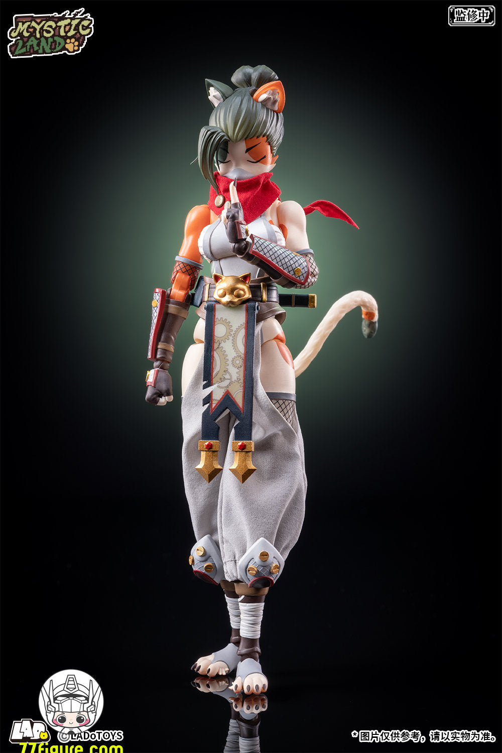 【予約商品】LADoTOYS 1/12 魔法大陸 トニア ティグリス ニンジャ Ver. 塗装済み可動フィギュア