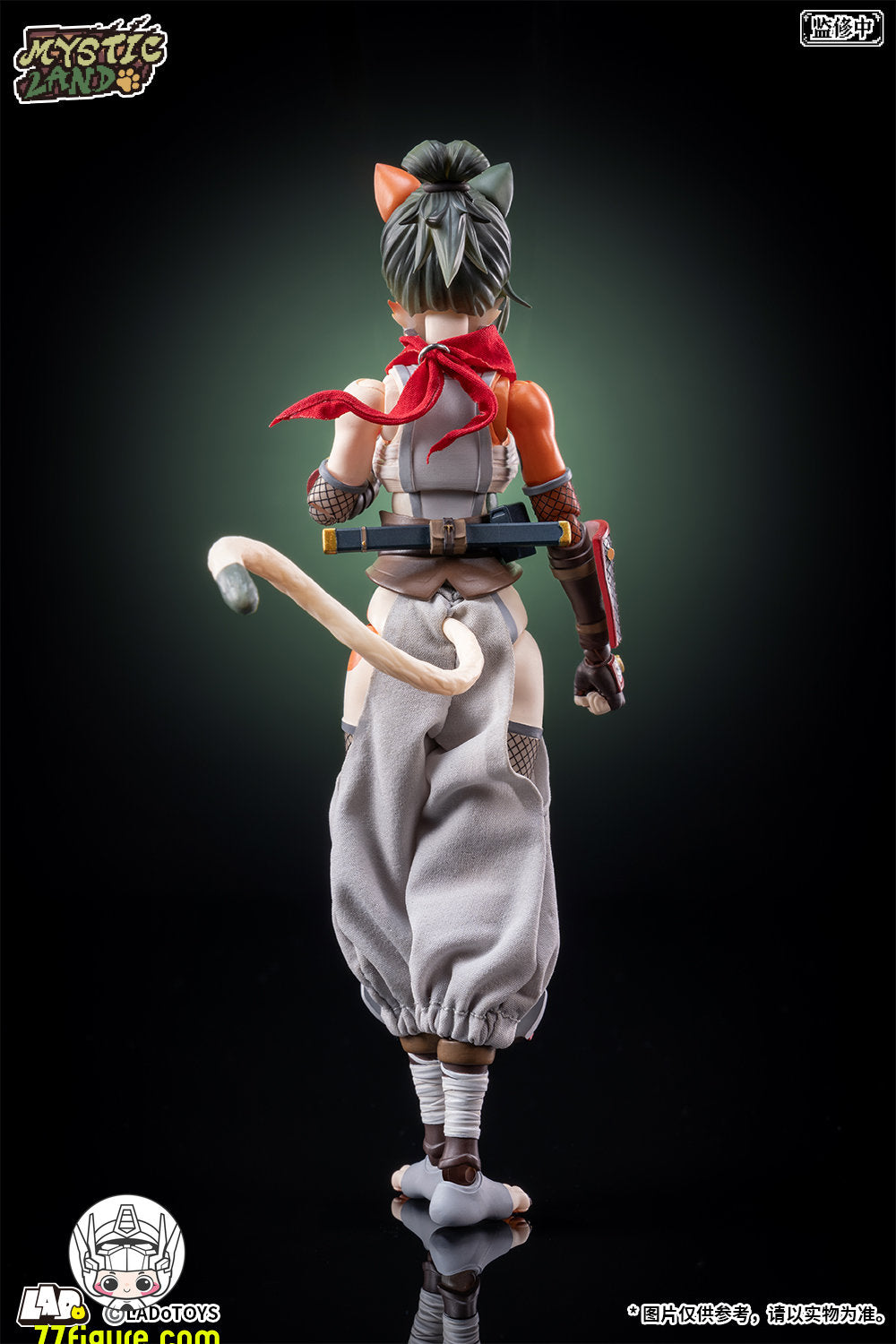 【予約商品】LADoTOYS 1/12 魔法大陸 トニア ティグリス ニンジャ Ver. 塗装済み可動フィギュア
