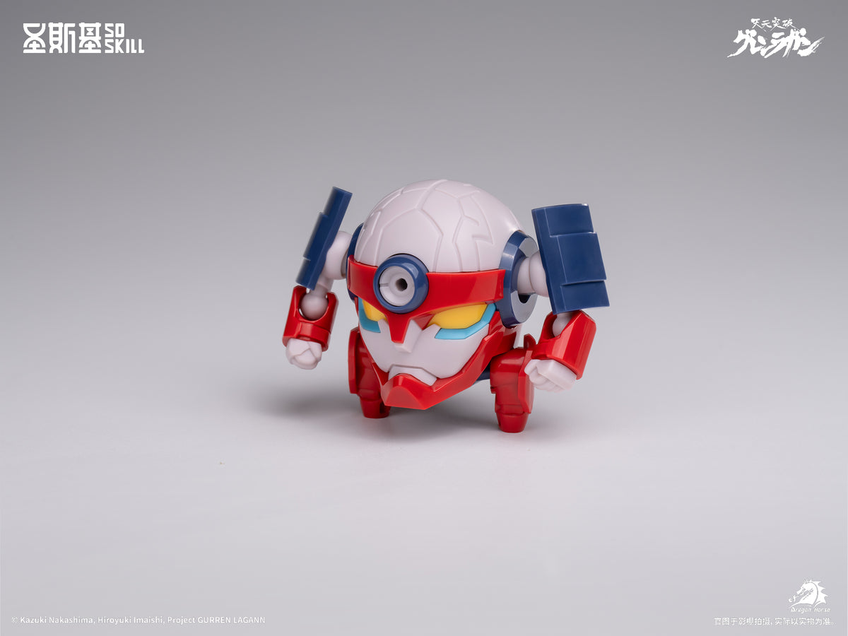 【予約商品】SOSKILL 1/12 SSK-TTGL-01 グレンラガン ちび超可動 プラモデル