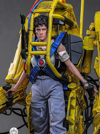 【予約商品】Hot Toys 1/6 MMS923『エイリアン2』エレン・リプリー＆パワーローダー セット 塗装済み可動フィギュア