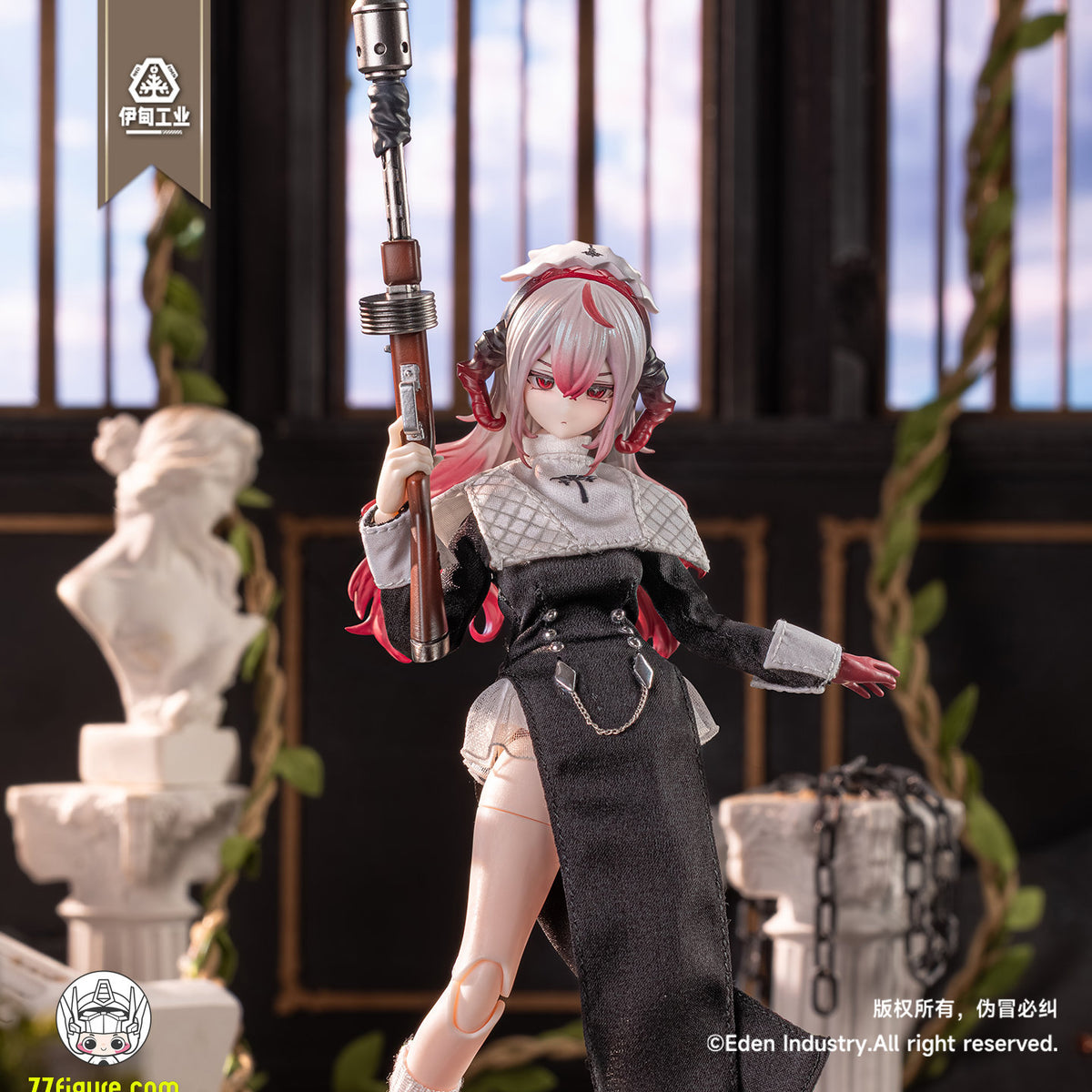 【予約商品】Eden Industry 黒鉄レクイエム2：楽園の黄昏 7体セット 塗装済み可動フィギュア