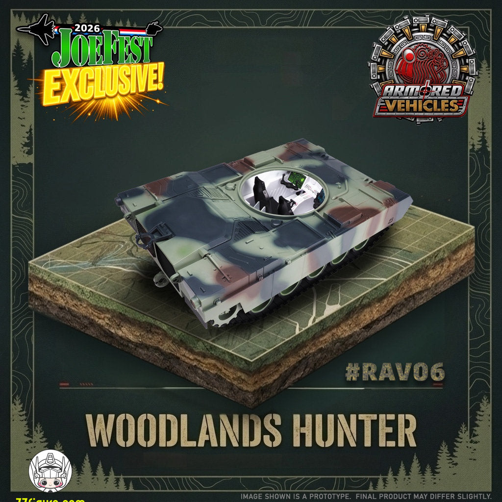 【予約商品】Ramen Toy 1/12 RAV06 ウッドランズ・ハンター 突撃主力戦車