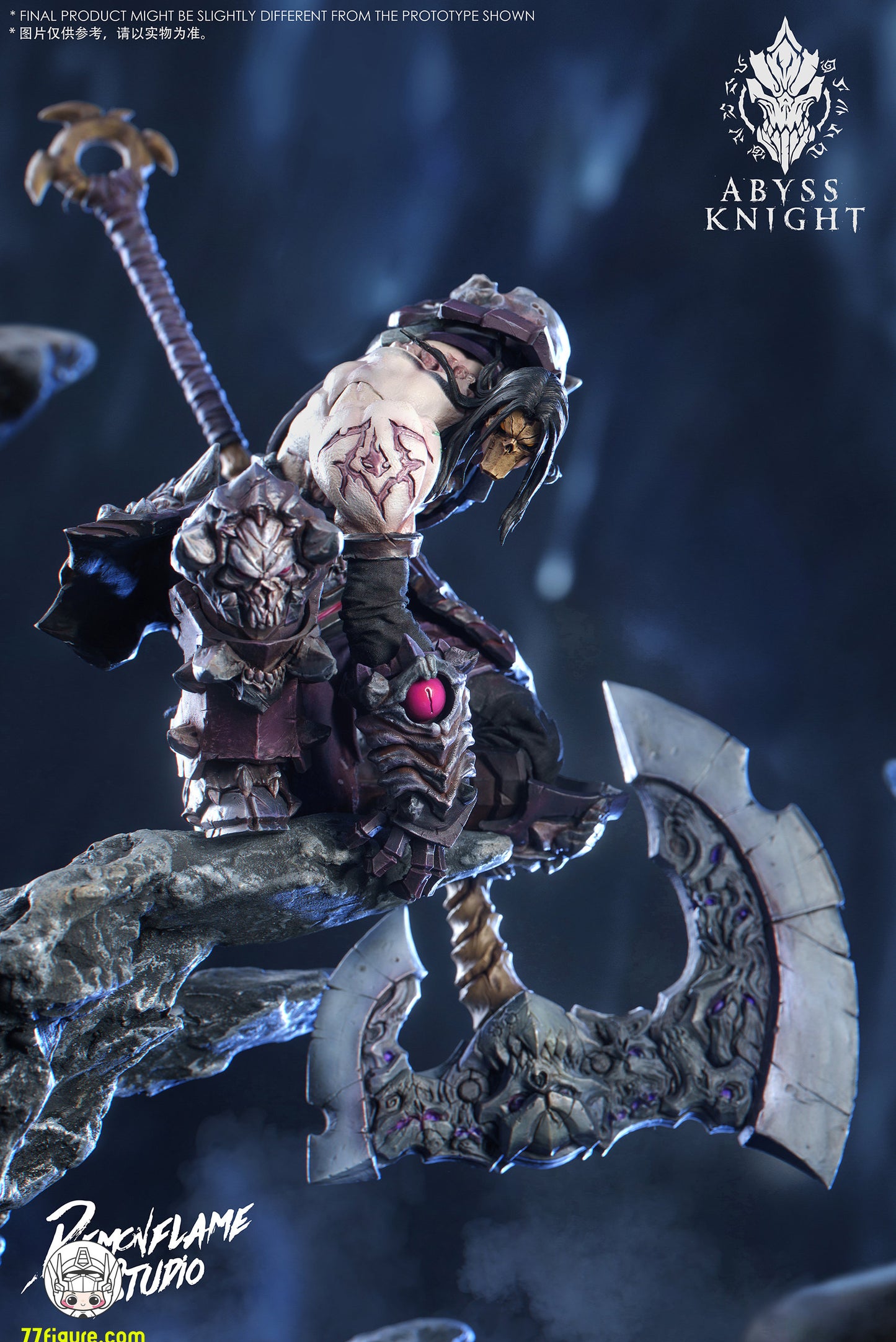 【予約商品】Demon Flame Studio & COSERTOYS 1/12 ダークサイダーズII アビスナイト アポカリプスVer. 塗装済み可動フィギュア