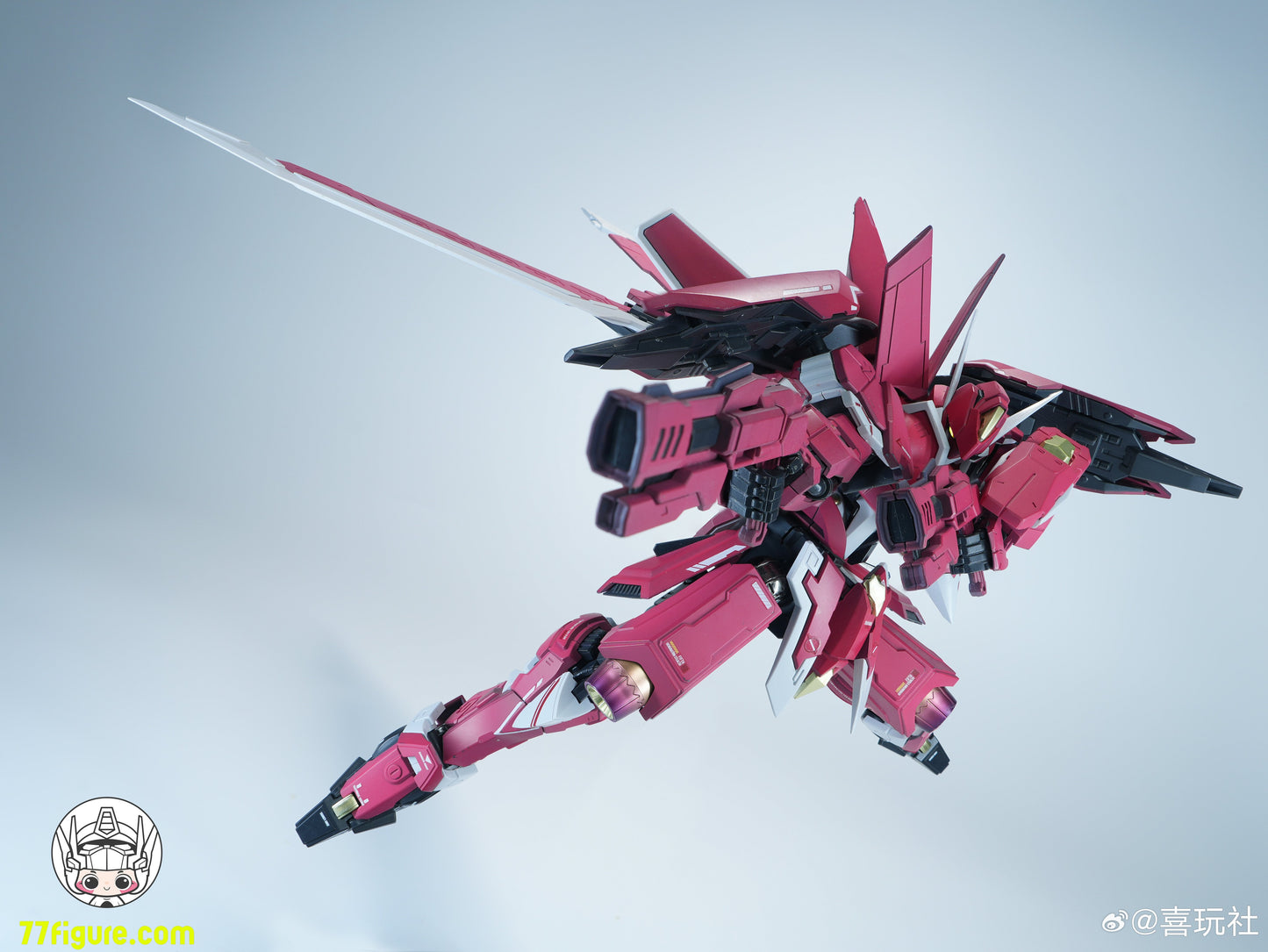 喜玩社 Play Club J-20 ドラゴンソウルファイターシリーズ 蒼威 燼赤鎏金 Ver. プラモデル