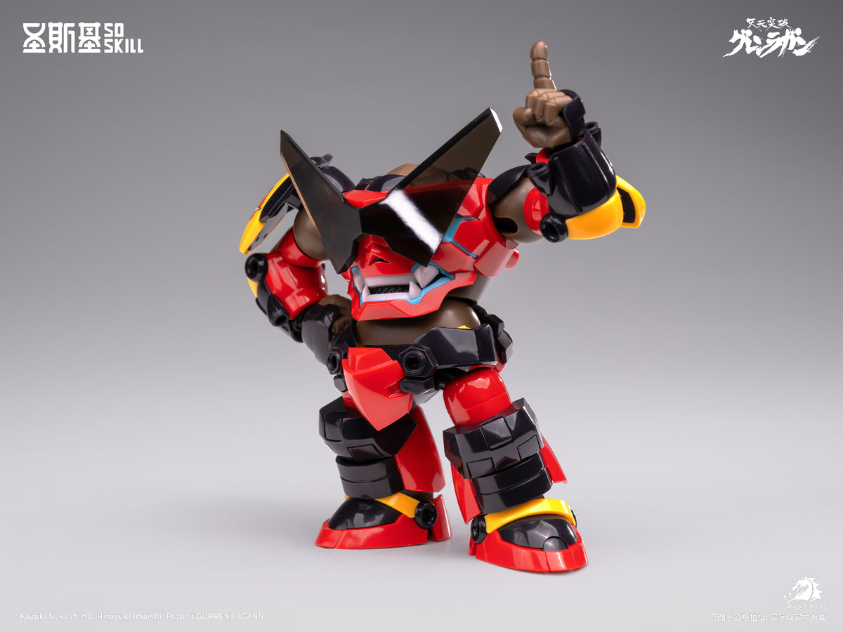 【予約商品】SOSKILL 1/12 SSK-TTGL-01 グレンラガン ちび超可動 プラモデル