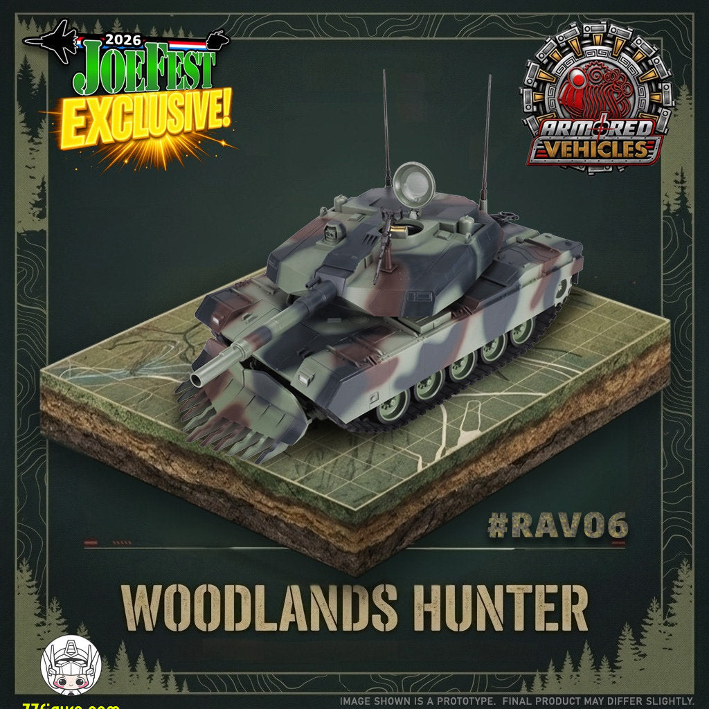 【予約商品】Ramen Toy 1/12 RAV06 ウッドランズ・ハンター 突撃主力戦車