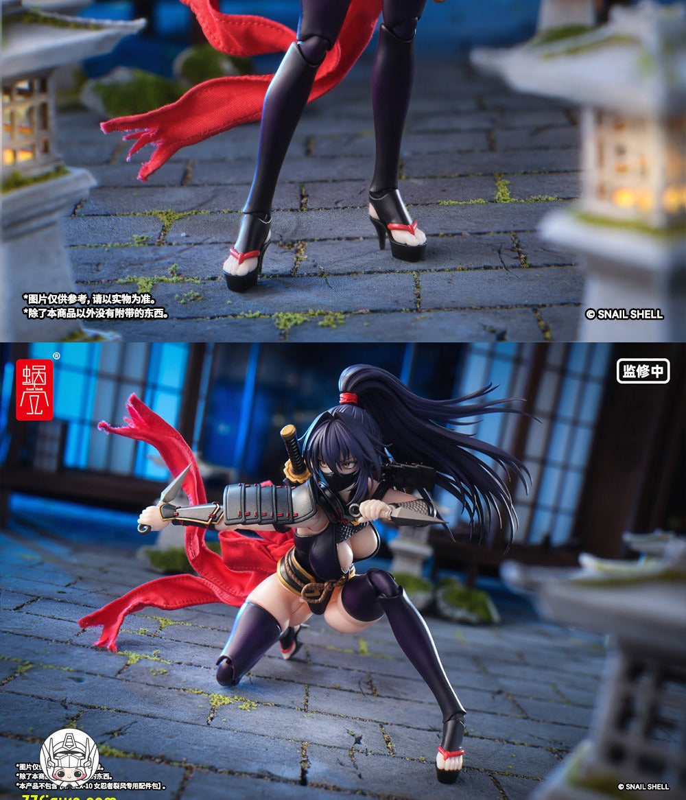 【予約商品】蝸之殻(スネイルシェル) 1/12 RPGEX-10 忍者ハヤテ 塗装済み可動フィギュア