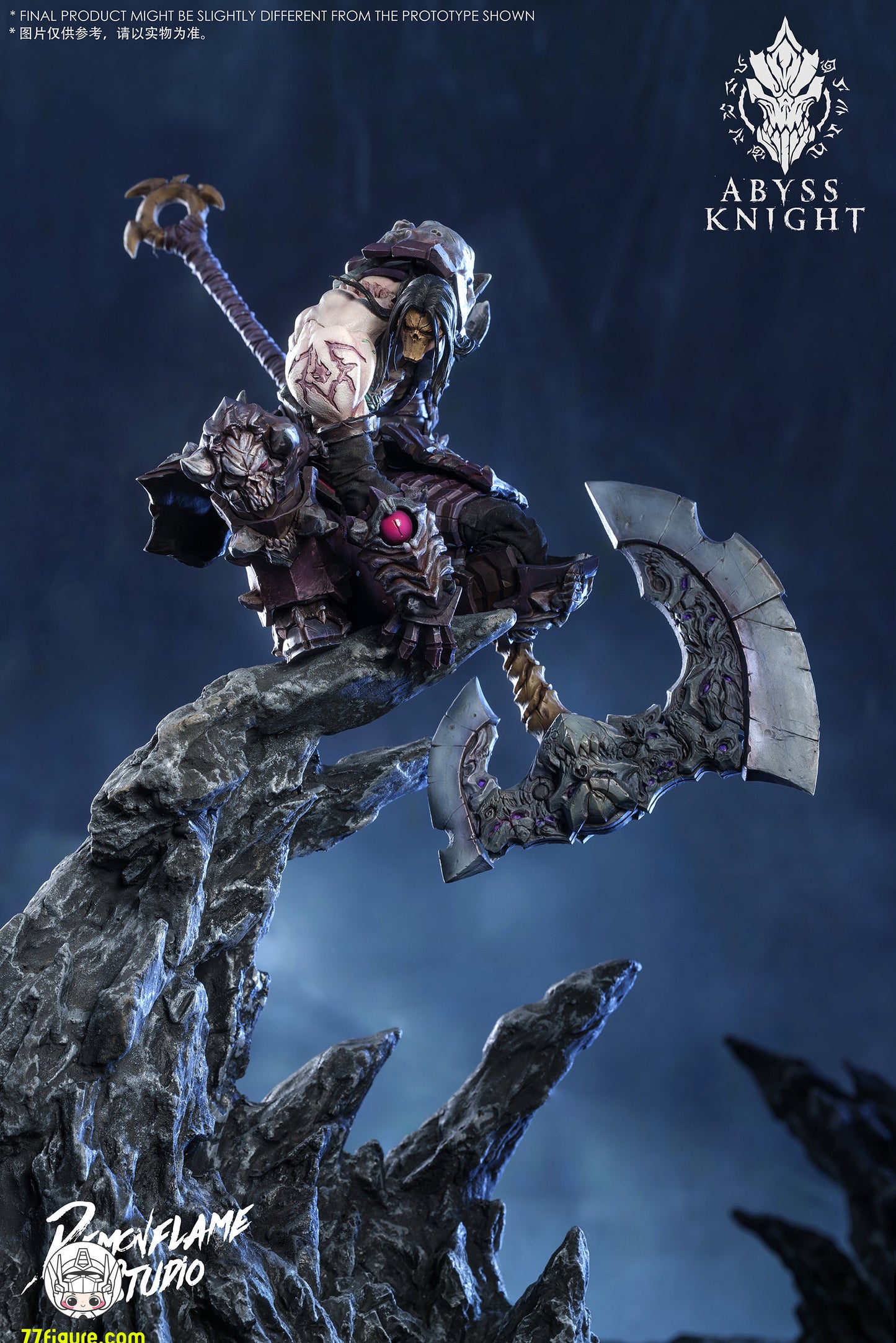 【予約商品】Demon Flame Studio & COSERTOYS 1/12 ダークサイダーズII アビスナイト アポカリプスVer. 塗装済み可動フィギュア