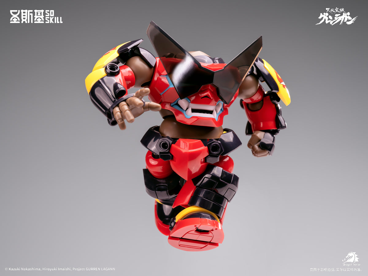 【予約商品】SOSKILL 1/12 SSK-TTGL-01 グレンラガン ちび超可動 プラモデル