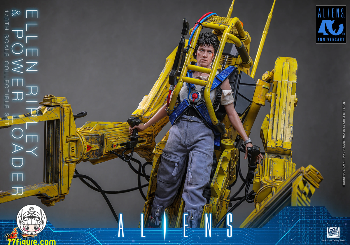 【予約商品】Hot Toys 1/6 MMS923『エイリアン2』エレン・リプリー＆パワーローダー セット 塗装済み可動フィギュア