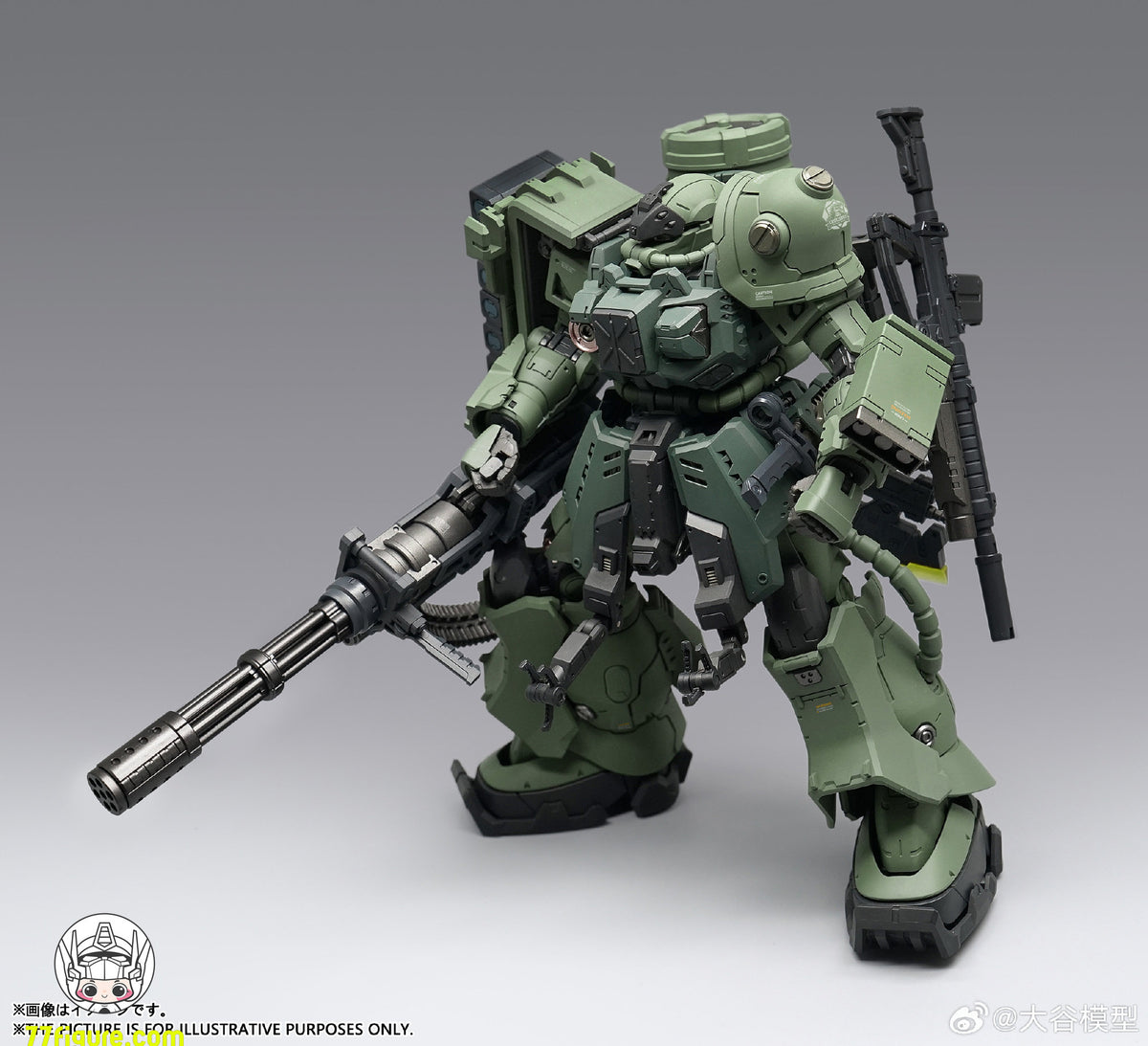 【予約商品】Ohtani Model 1/100 DG01 ジャガーノート 塗装済み可動フィギュア