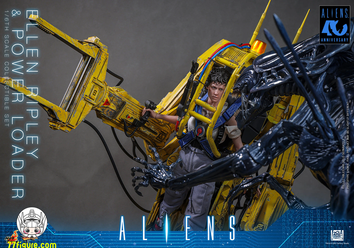 【予約商品】Hot Toys 1/6 MMS923『エイリアン2』エレン・リプリー＆パワーローダー セット 塗装済み可動フィギュア