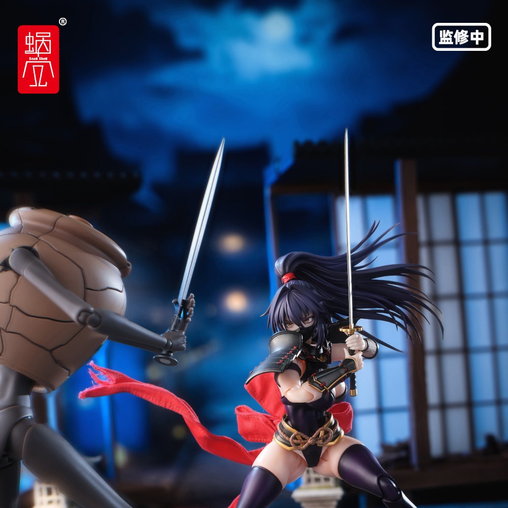 【予約商品】蝸之殻(スネイルシェル) 1/12 RPGEX-10 忍者ハヤテ 塗装済み可動フィギュア