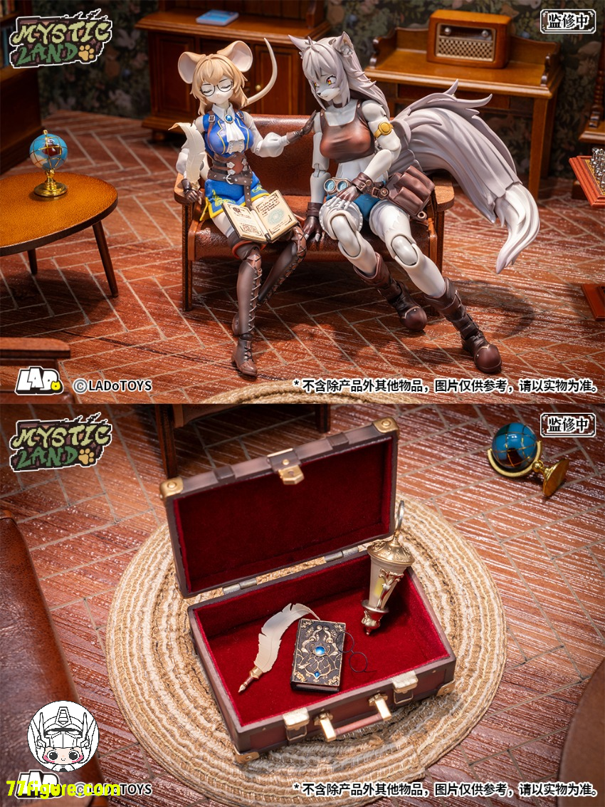 LADoTOYS 1/12 魔法大陸 マーガレット マーズ 研究者Ver. 塗装済み可動