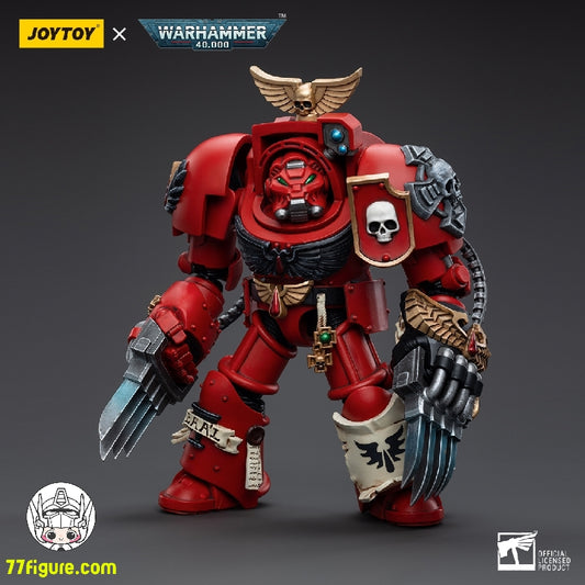 ジョイトイ JoyToy Source 1/18 『ウォーハンマー40K』ブラッドエンジェル 突撃終結者 ナシオ兄弟 塗装済み可動フィギュア